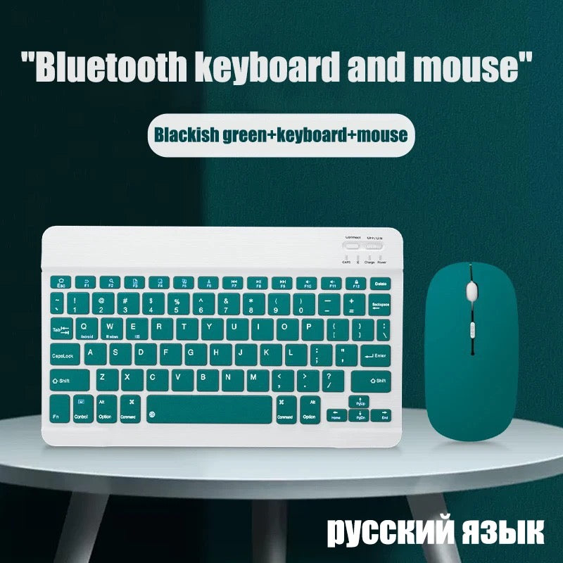 TECLADO CON MOUSE INALAMBRICO RECARGABLE