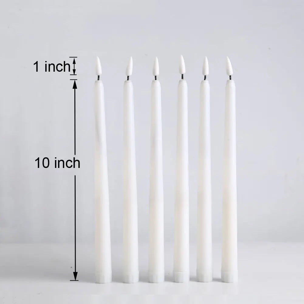 Juego de 6 velas a control remoto