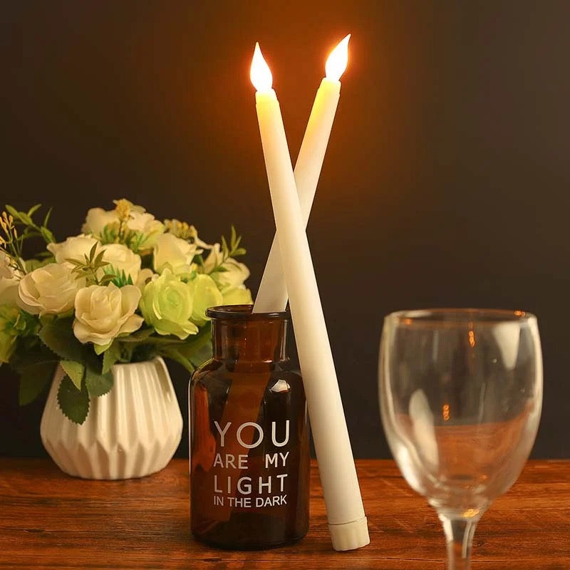 Juego de 6 velas a control remoto