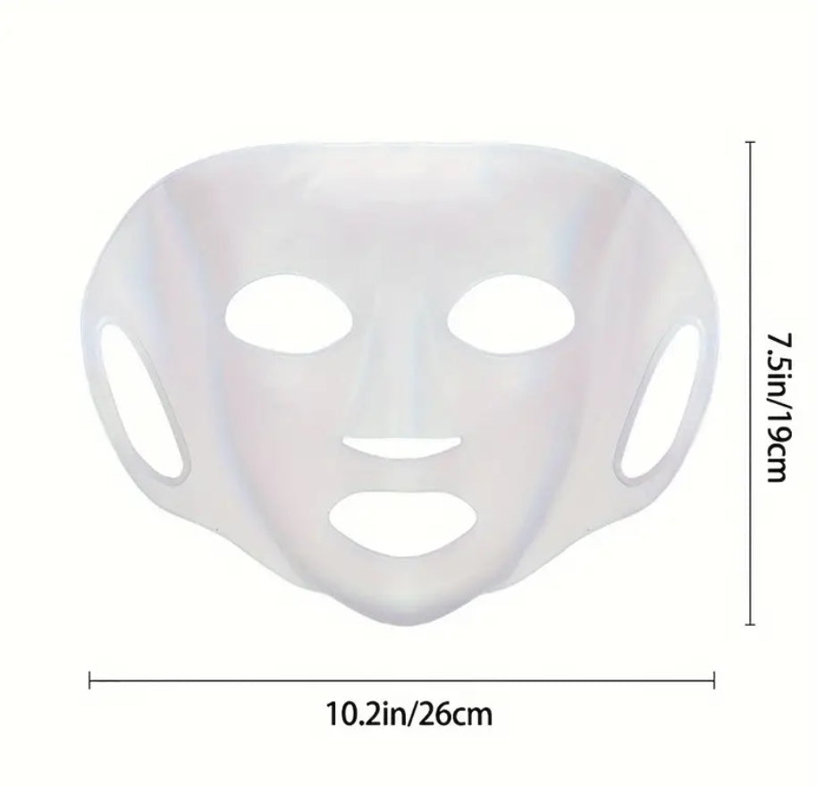 Máscara facial de silicona