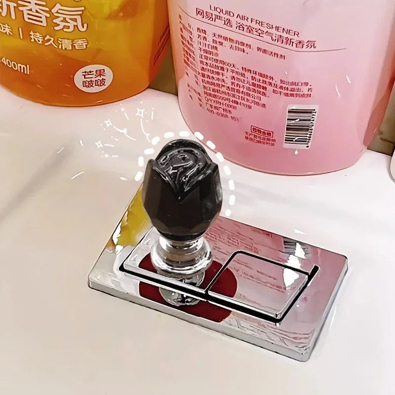 Boton de inodoro Rosa cuarzo