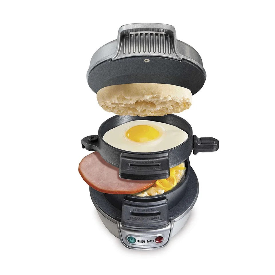 SARTEN SANDWICHERA DE HAMBRUGUESA PANINI DOBLE CARA