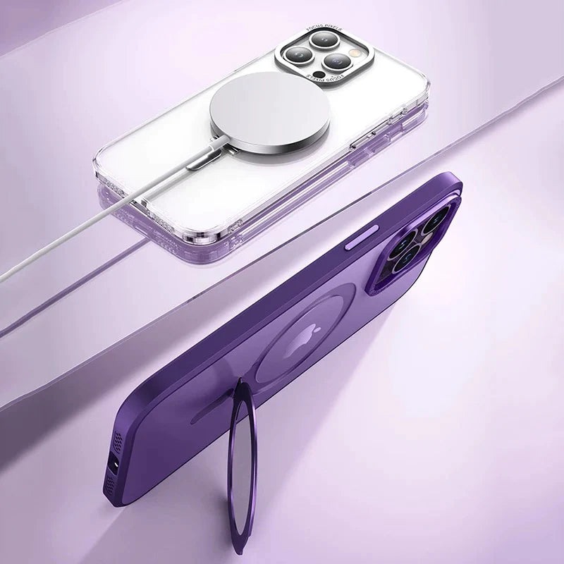 CASE MAGSAFE CON SOPORTE