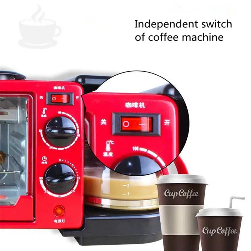 HORNO CAFETERA 3 EN 1