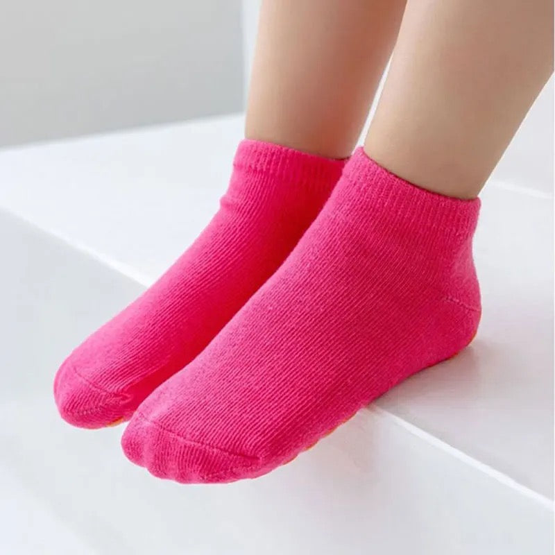 Medias Antideslizante Talla 29 a 34 (Colores Surtidos) (M)