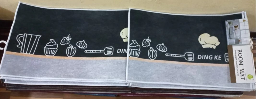 ALFOMBRA ANTIDESLIZANTE PARA COSINA SET DE 2 PIEZAS