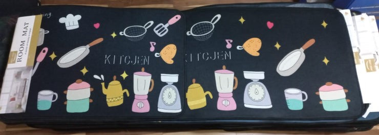 ALFOMBRA ANTIDESLIZANTE PARA COSINA SET DE 2 PIEZAS