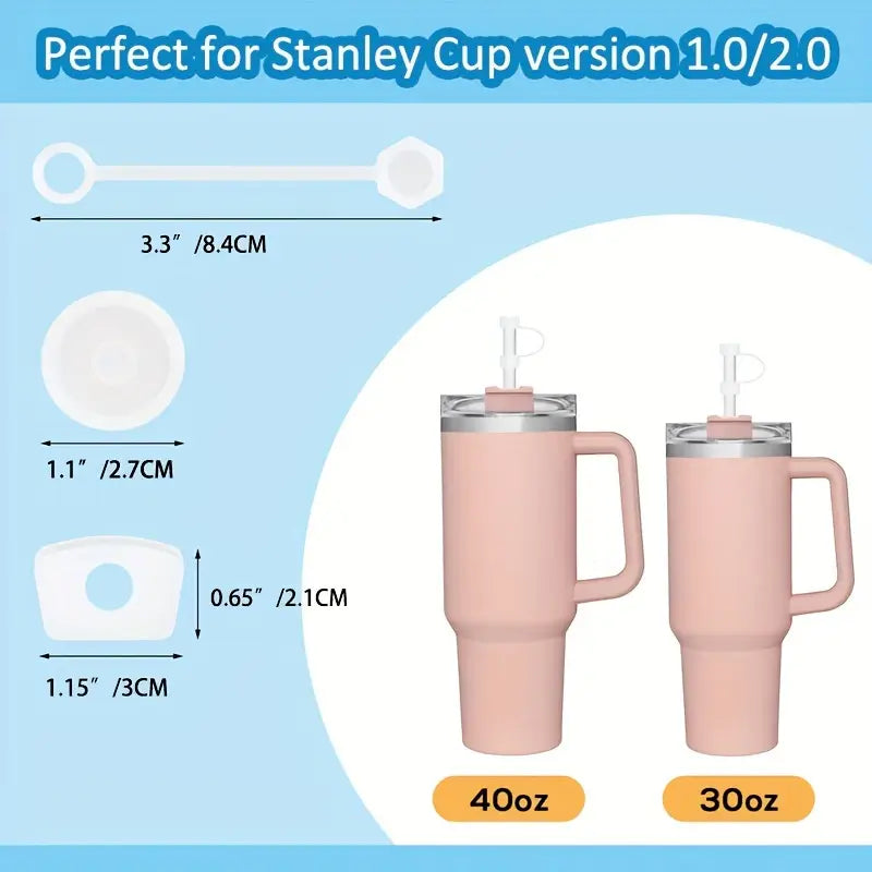 set de 3 pc Antiderrame - Blanco