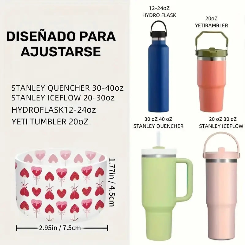 Base - Protector corazón Fresa
