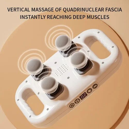 MASAJEADOR DE 4 CABEZALES RECARGABLE