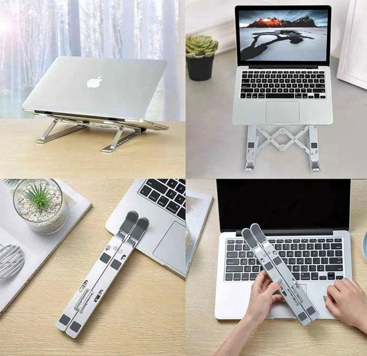 SOPORTE PLEGABLE DE ALUMINIO PARA LAPTOP