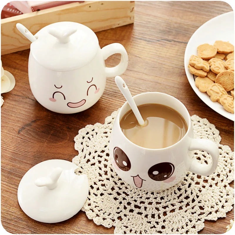 Taza ☕️ tiernas caritas