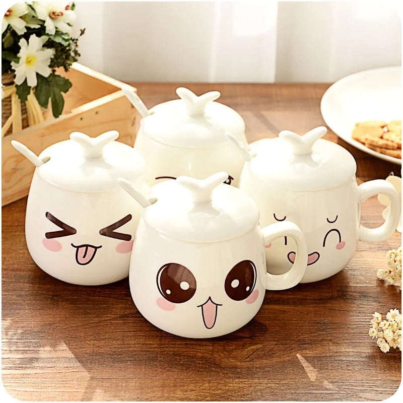 Taza ☕️ tiernas caritas