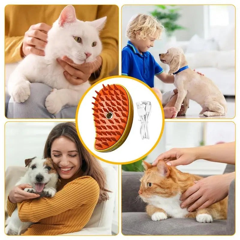 Cepillo de vapor para mascotas