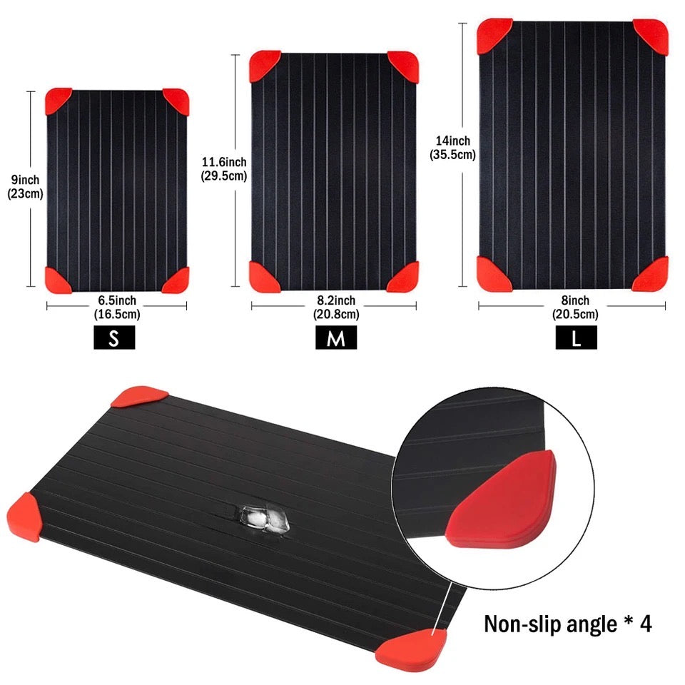 Tablas descongelándose