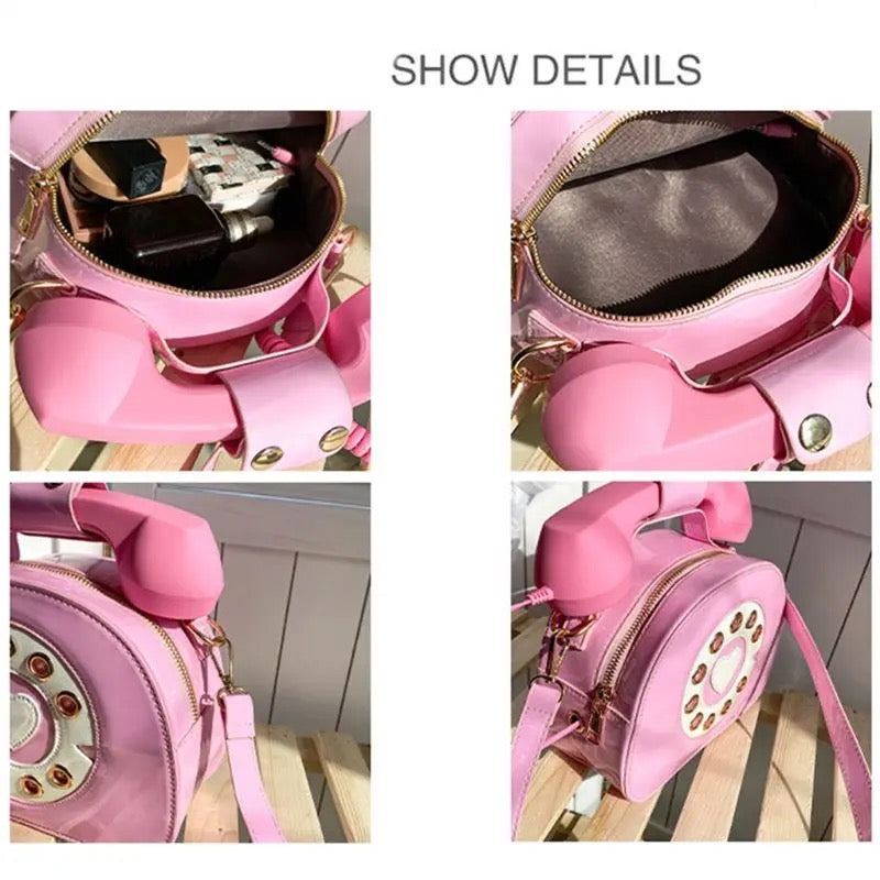 Cartera en forma de teléfono + teléfono