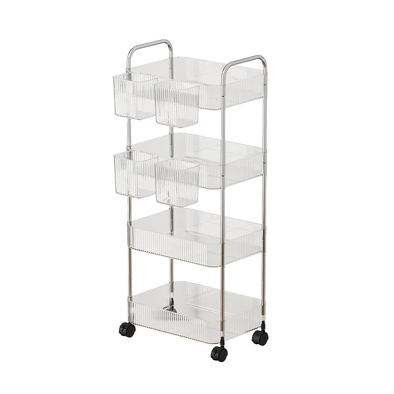 Estante o organizador de verduras acrilico (4 niveles)