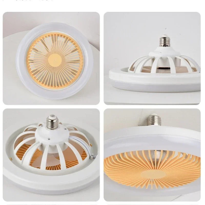 Foco ventilador con control