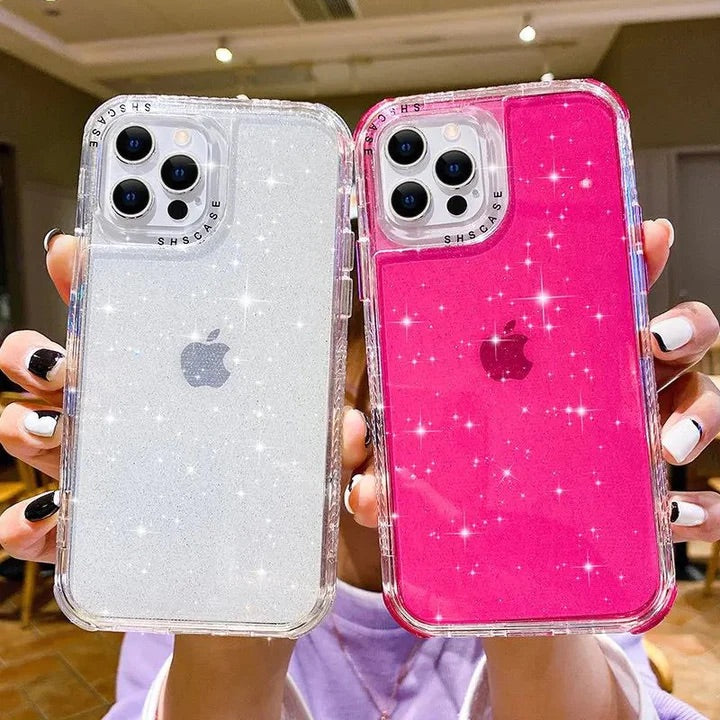 CASE FLOWI GLITTER