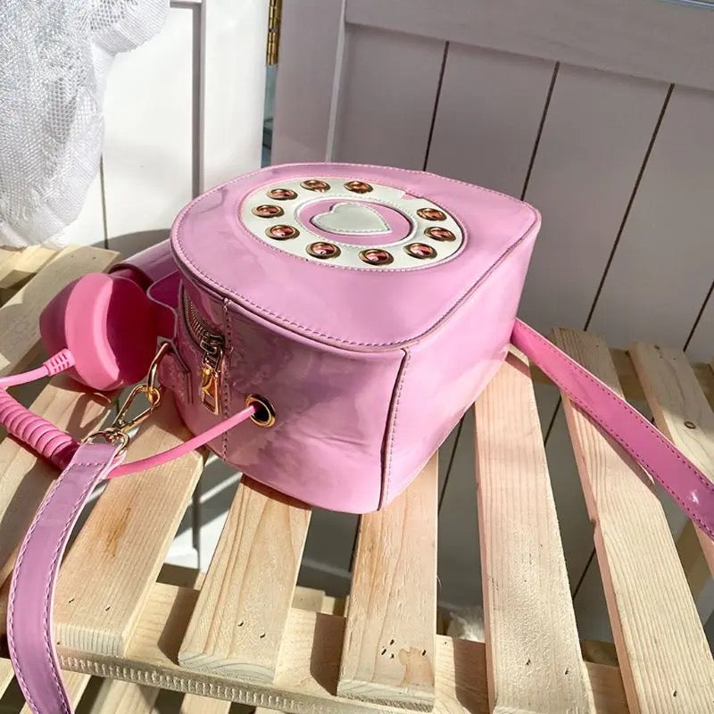 Cartera en forma de teléfono + teléfono