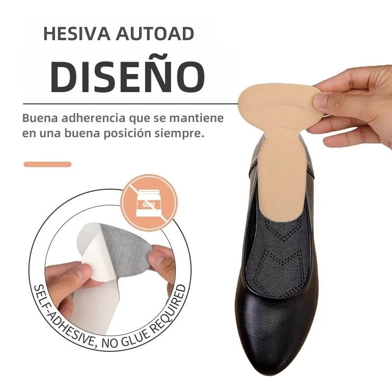 Protectores de talón en forma de T