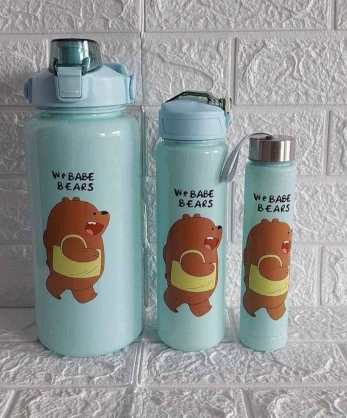 Trío de tomatodos oso 🐻 peresoso
