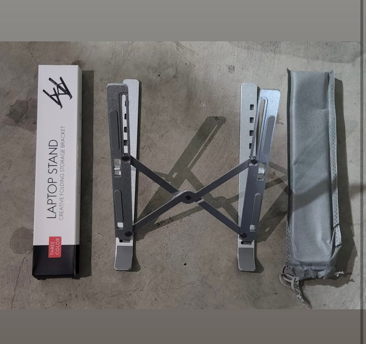 SOPORTE PLEGABLE DE ALUMINIO PARA LAPTOP