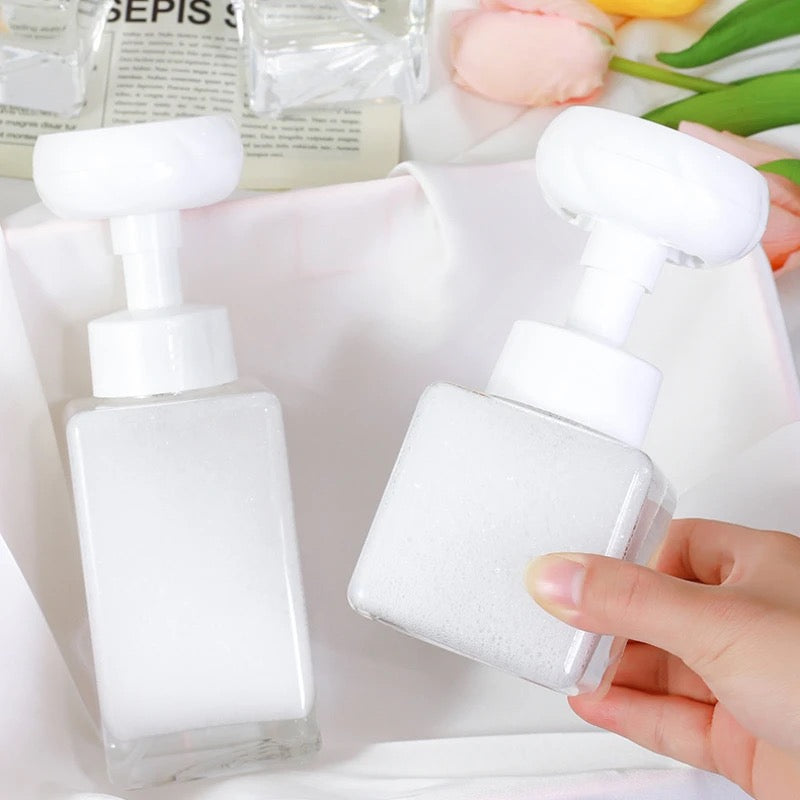 Dispensador de jabón en espuma forma de flor (250ml)