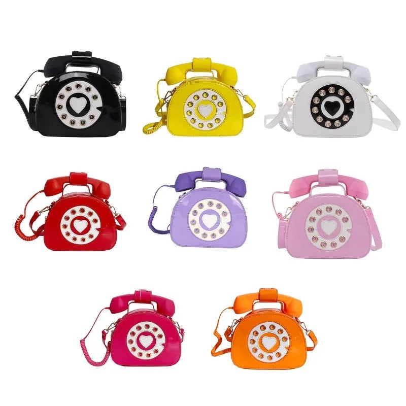 Cartera en forma de teléfono + teléfono