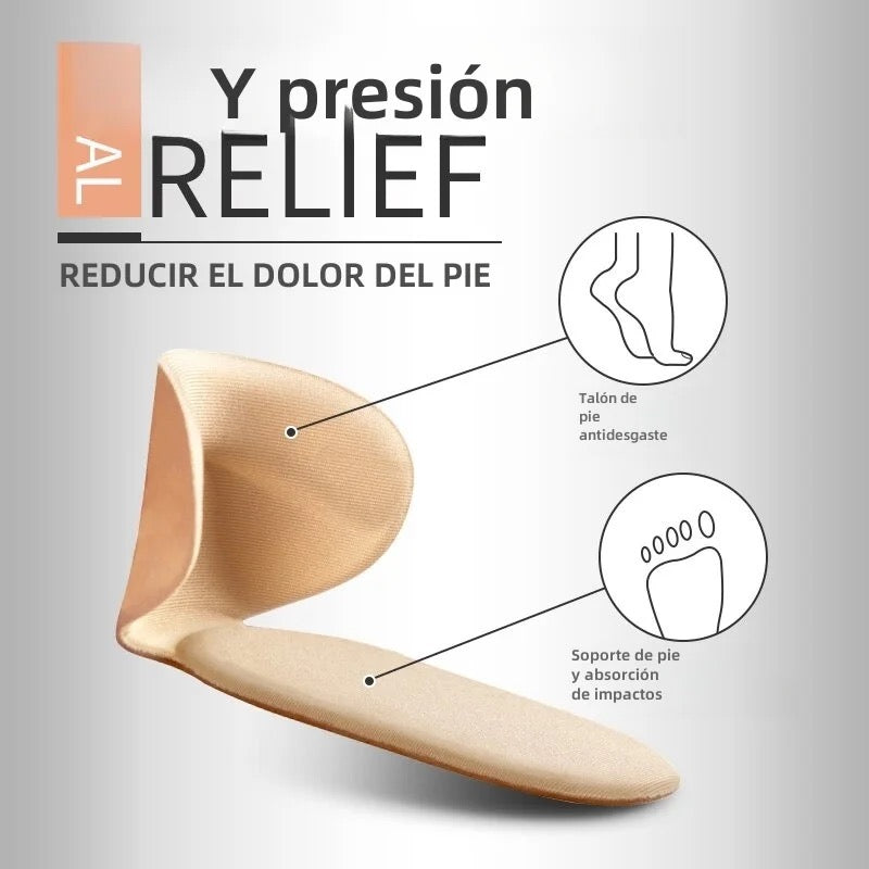 Protectores de talón en forma de T