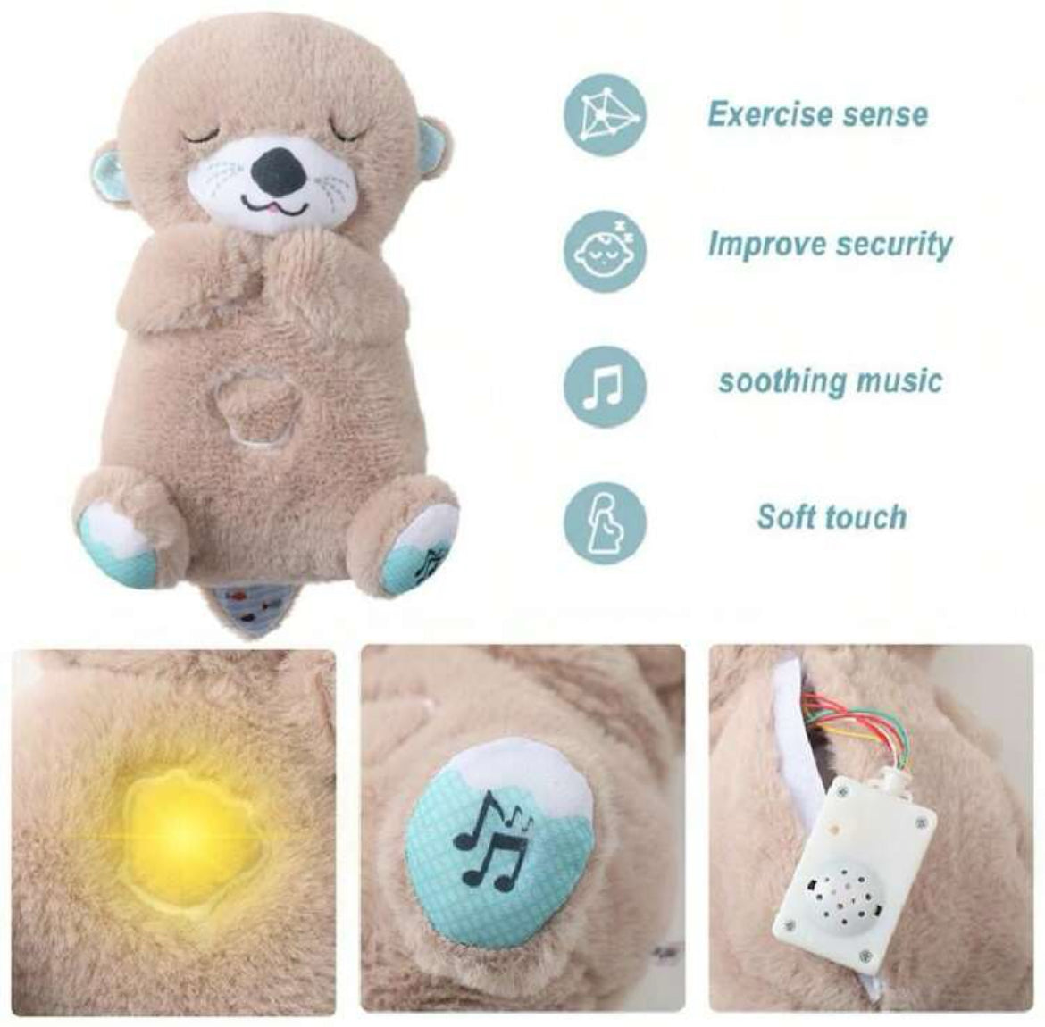Peluche anti ansiedad Nutria ( SIN CONTROL )