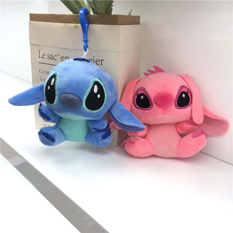 Llavero peluche stitch/Angel