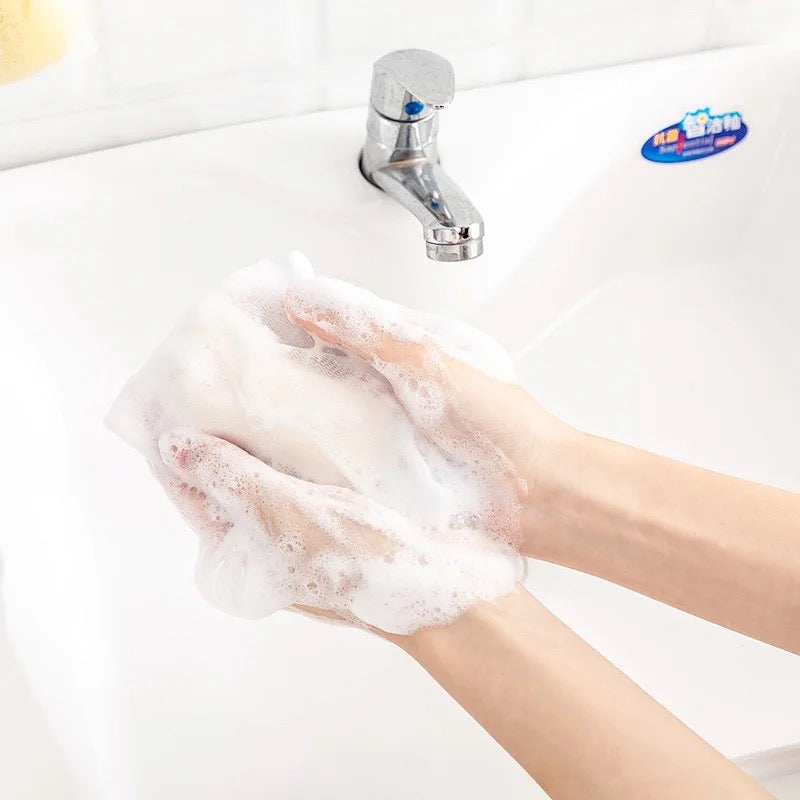 Guante de baño
