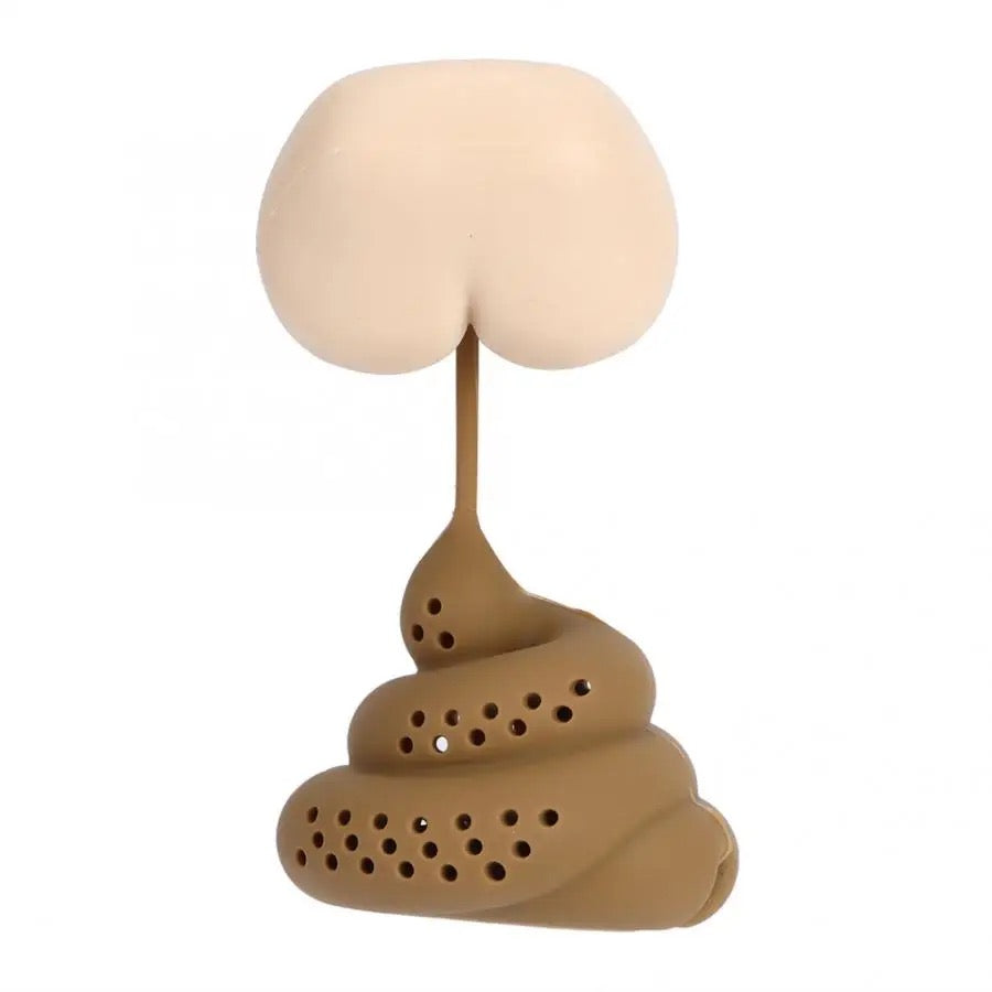 Colador de Te en forma de popó 💩