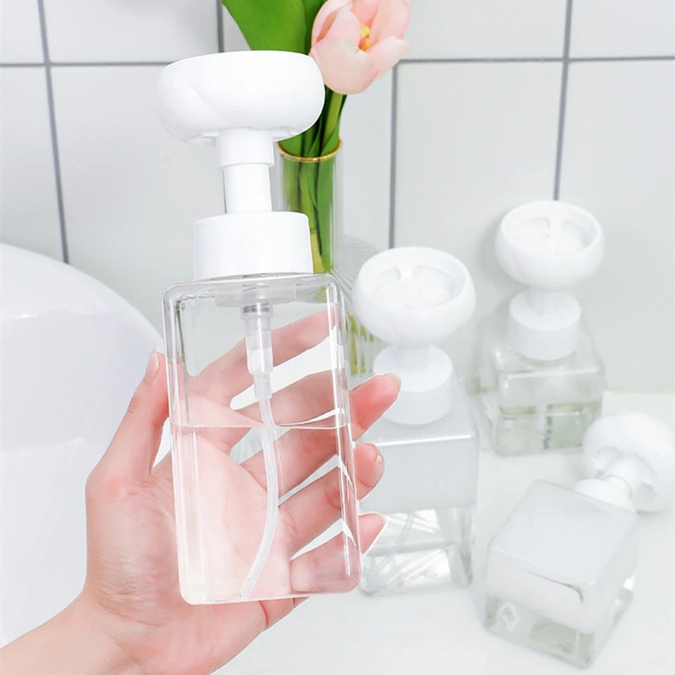 Dispensador de jabón en forma de flor 🌷 (450ml)