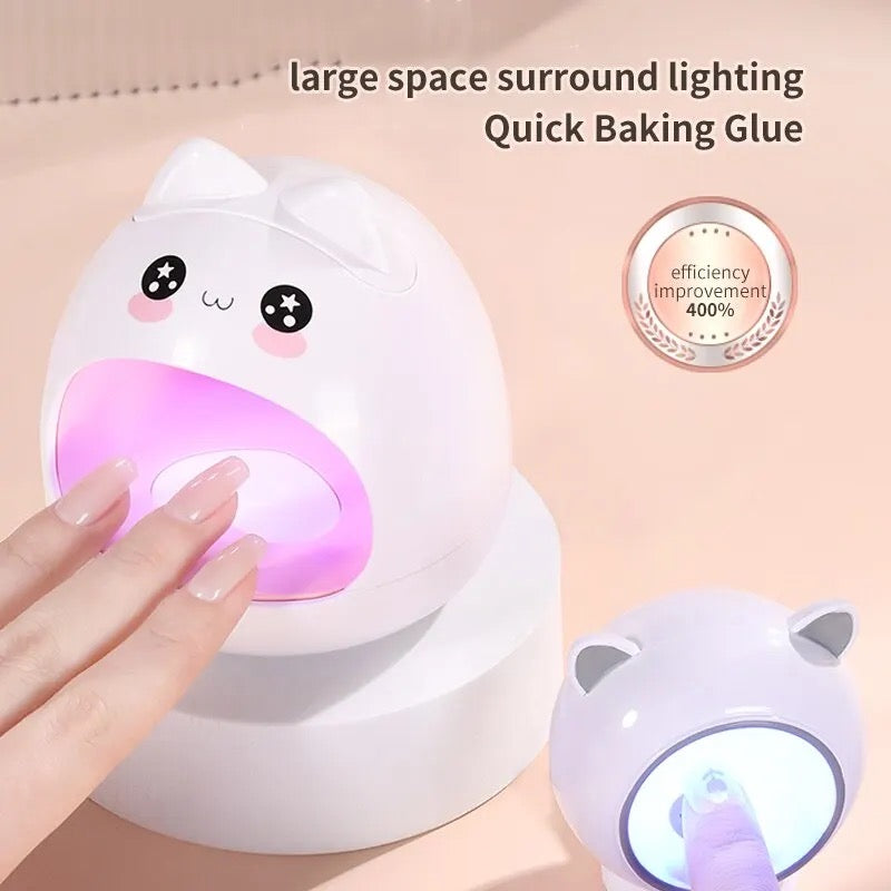 Mini lámpara para uñas Gel