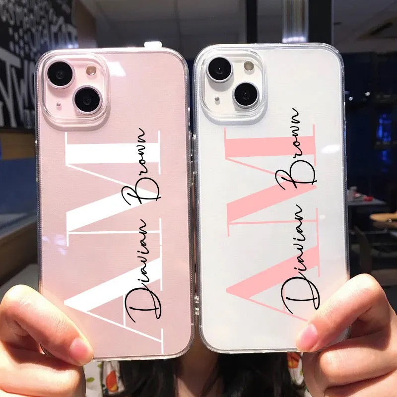 Case personalizado transparente