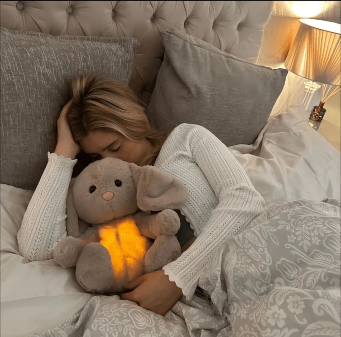 Peluche de ansiedad de conejo