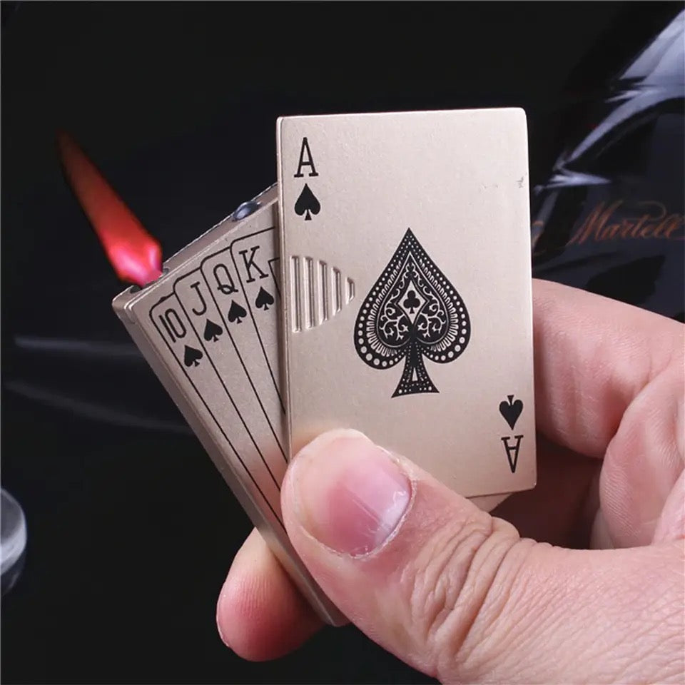 Encendedor de carta material Acero