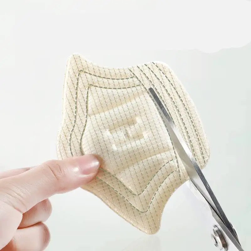 Protectores de talón beige
