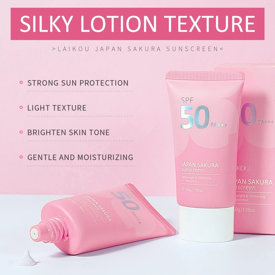 LAIKOU-crema blanqueadora facial y corporal Sakura,