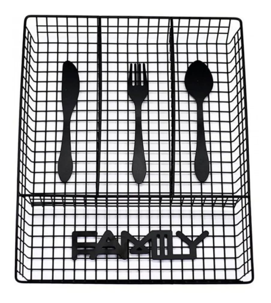 Organizador de cubiertos de Acero