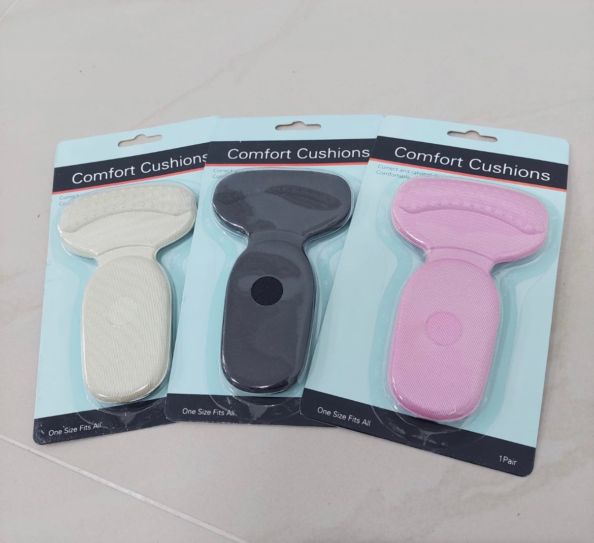 Protectores de talón en forma de T
