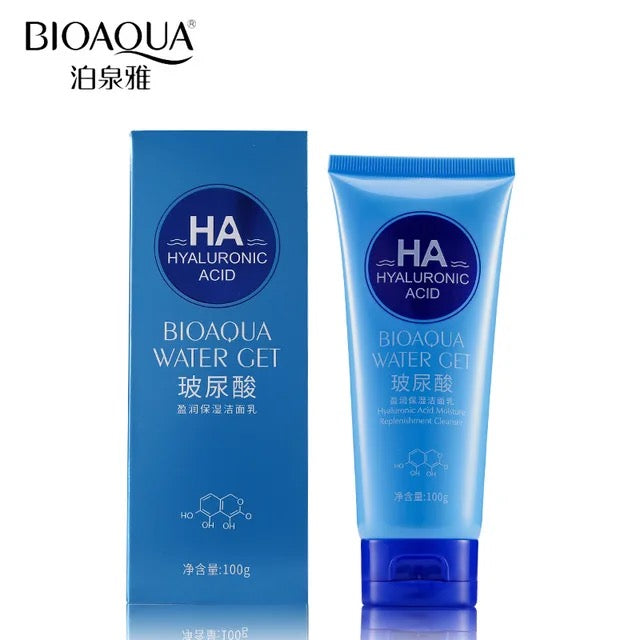 BIOAQUA-limpiador de poros faciales con ácido hialurónico,