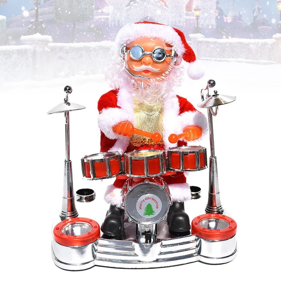 Muñeco Papá Noel 🎅 Baterista