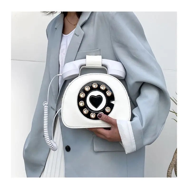 Cartera en forma de teléfono + teléfono