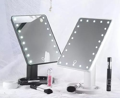 ESPEJO CUADRADO LED PARA MAQUILLAJE