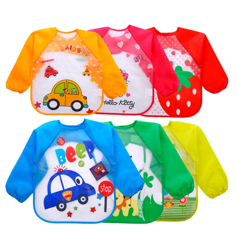 Babero con Mangas para bebe