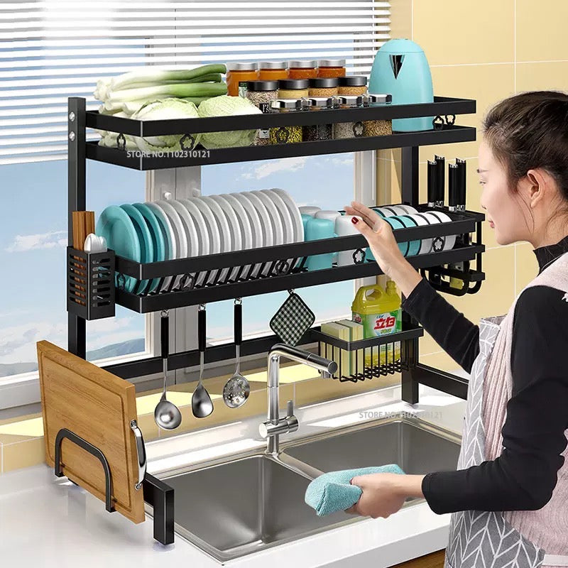 Estante de platos 2 niveles ( 65cm