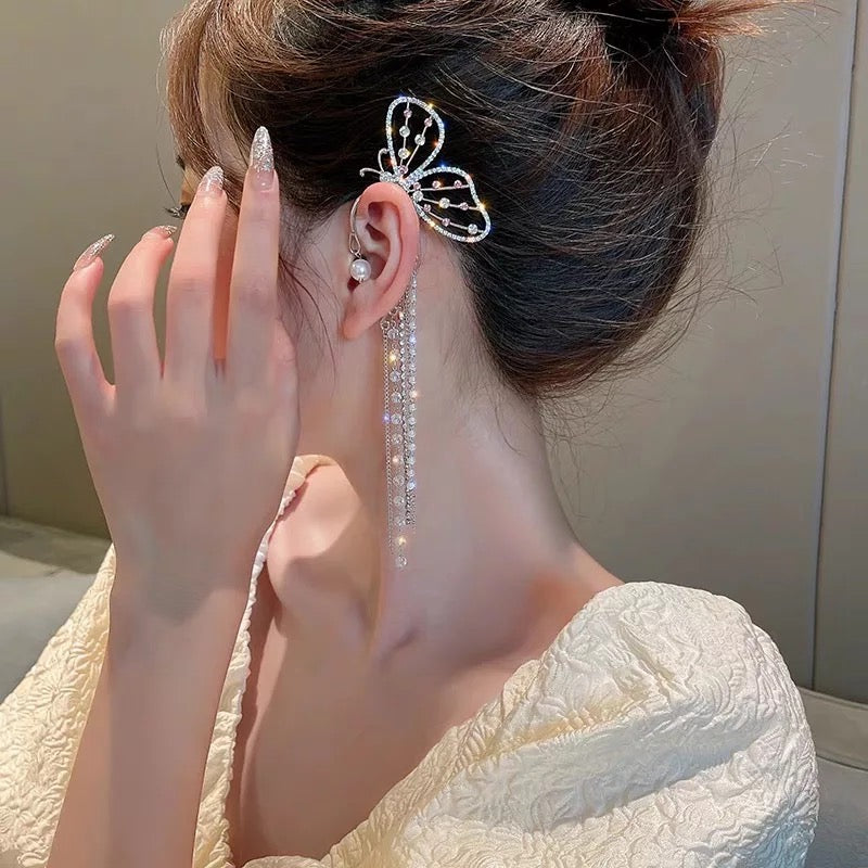 Pendientes de mariposa